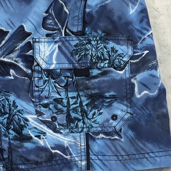 Sand n Sun Swim Trunks Cargo Shorts Lrg - Picture 3 of 7